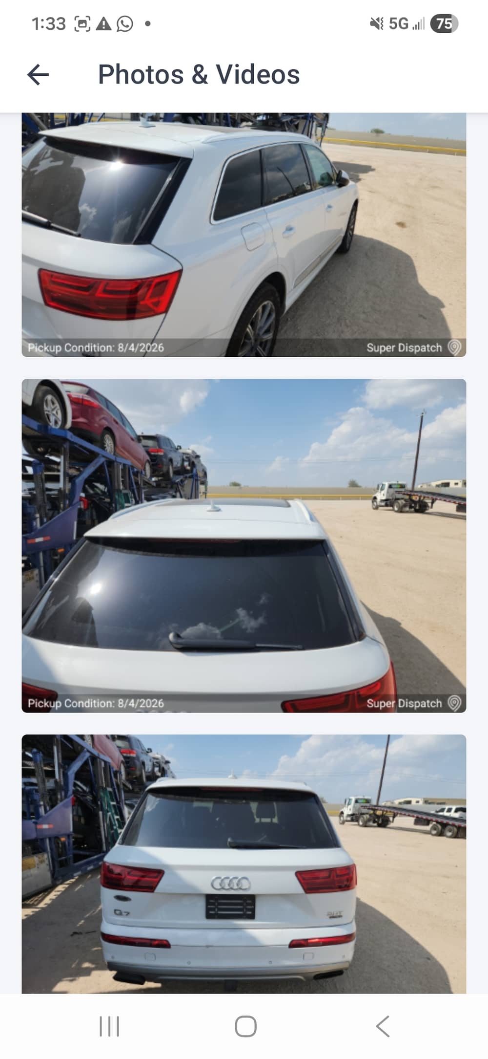AUDI Q7 PRESTIGE, 2018 (2017) — Забрали з аукціону photo 4