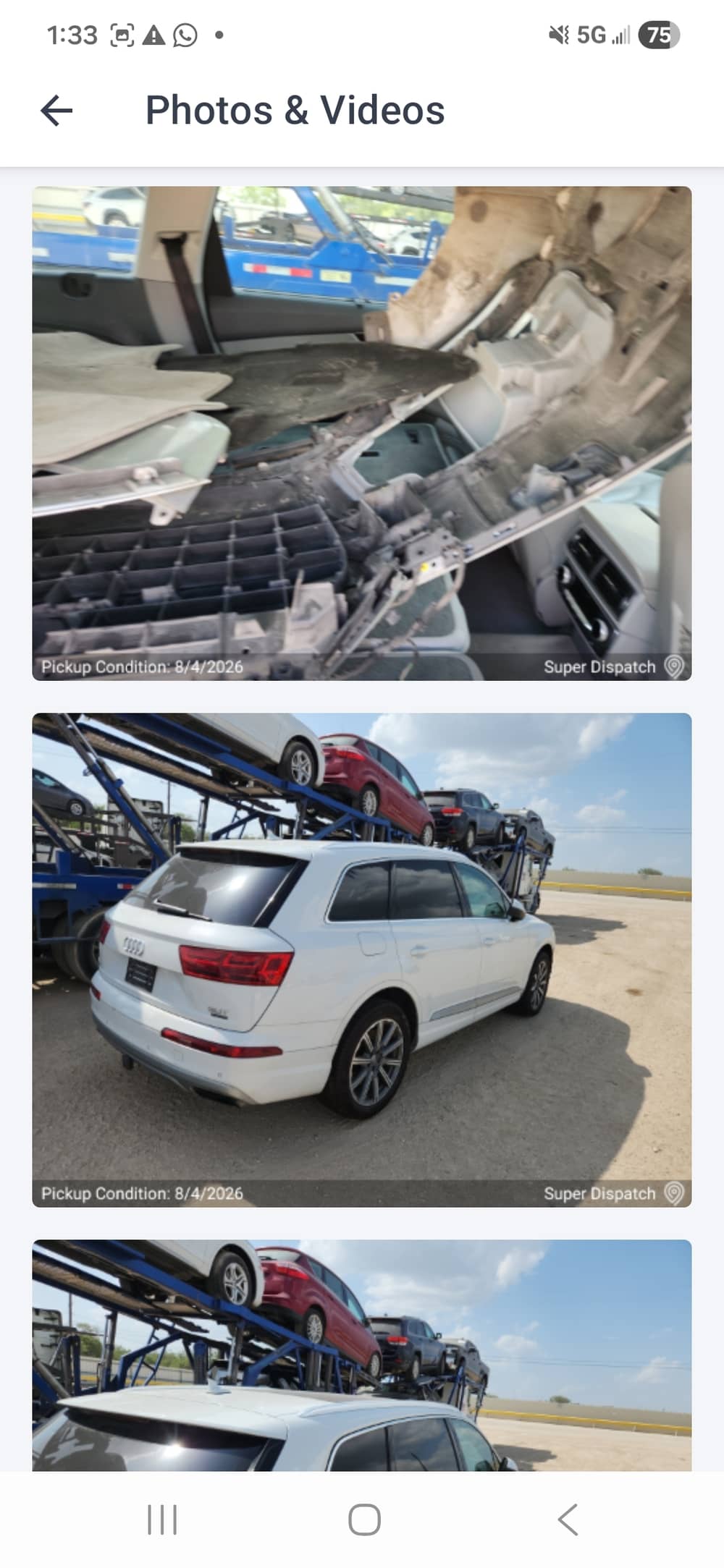 AUDI Q7 PRESTIGE, 2018 (2017) — Забрали з аукціону photo 6