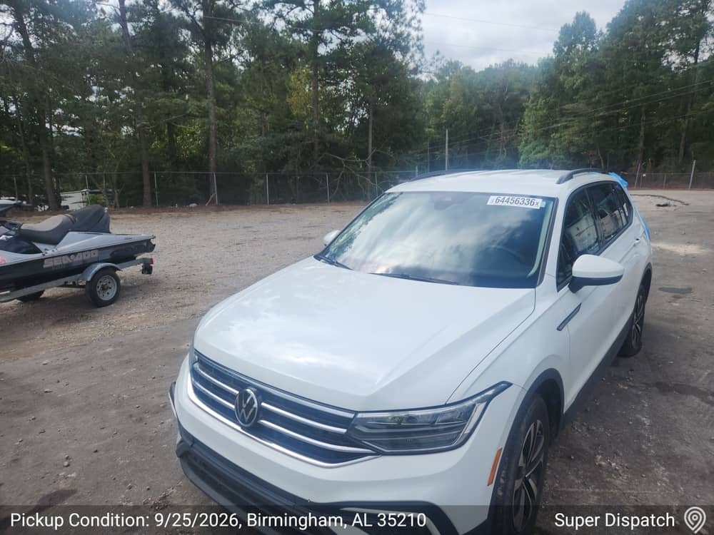 2023 VOLKSWAGEN TIGUAN S   — Забрали з аукціону photo 3