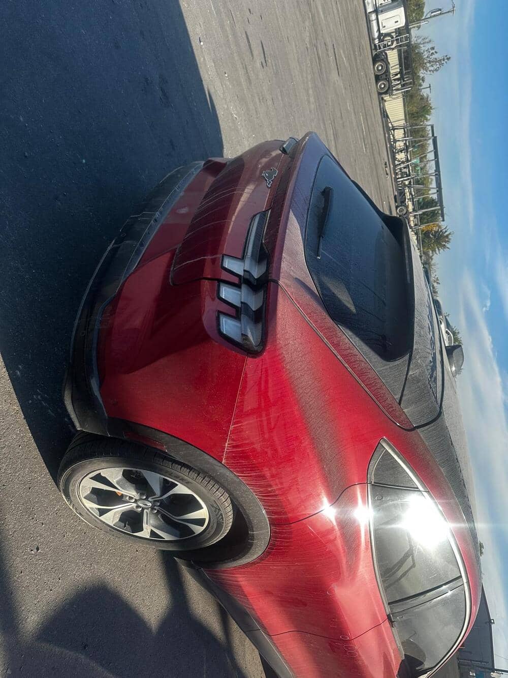 2021 FORD MUSTANG MACH-E PREMIUM — Забрали з аукціону photo 7