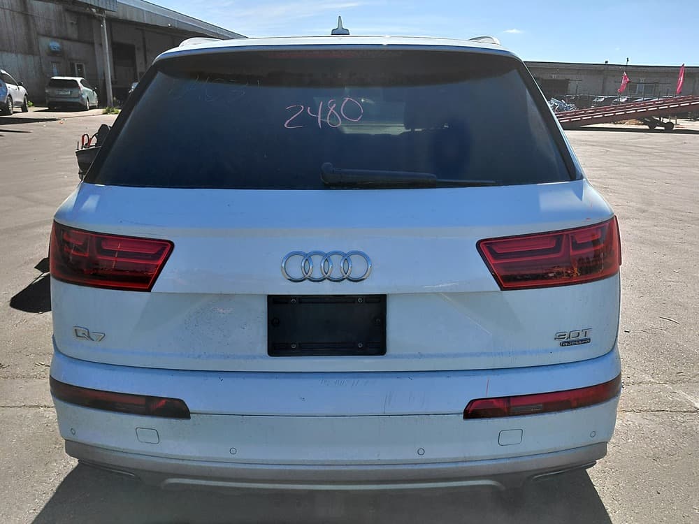 AUDI Q7 PREMIUM, 2017 (2016) — Вивантаження